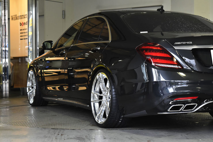 AMG S63 W222 ローダウン ロワリング 22インチ ロティフォーム 鍛造 カスタム マフラー
