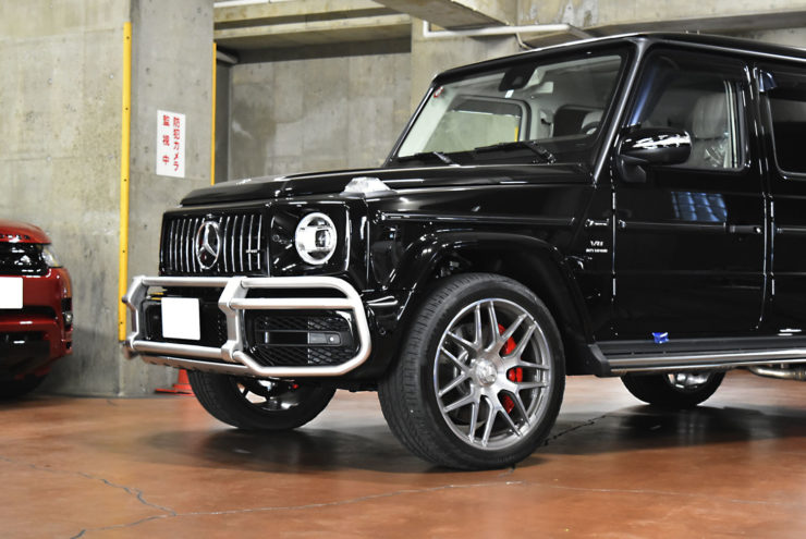 AMG　G63　W463A　新型Gクラス　新型ゲレンデ　バンパーガード　エディション1　22インチ　ブラバス