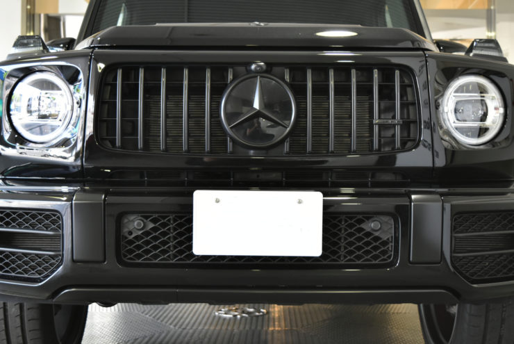 G63 フロントグリル ブラックアウト