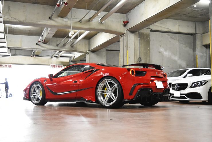 488　カスタム　エアロ　MANSORY　ホイール　アメ鍛