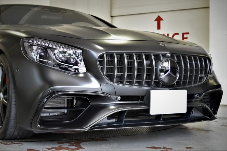 メルセデスベンツ AMG S63 S63クーペ C217 マットブラック プロテクションフィルム ステルス ブラックアウト カスタム 東京 ボンド東京