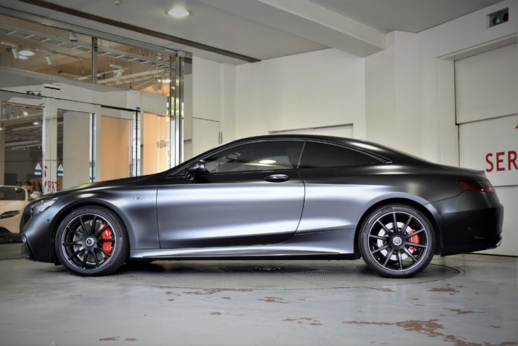 メルセデスベンツ AMG S63 S63クーペ C217 マットブラック プロテクションフィルム ステルス ブラックアウト カスタム 東京 ボンド東京