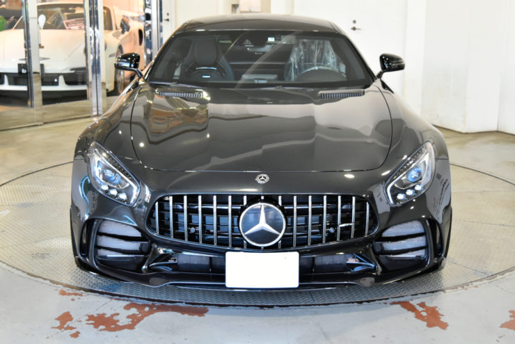 AMG GTR ローダウン　カスタム　ペイント　スペーサー　しぼ取り　ブラックアウト