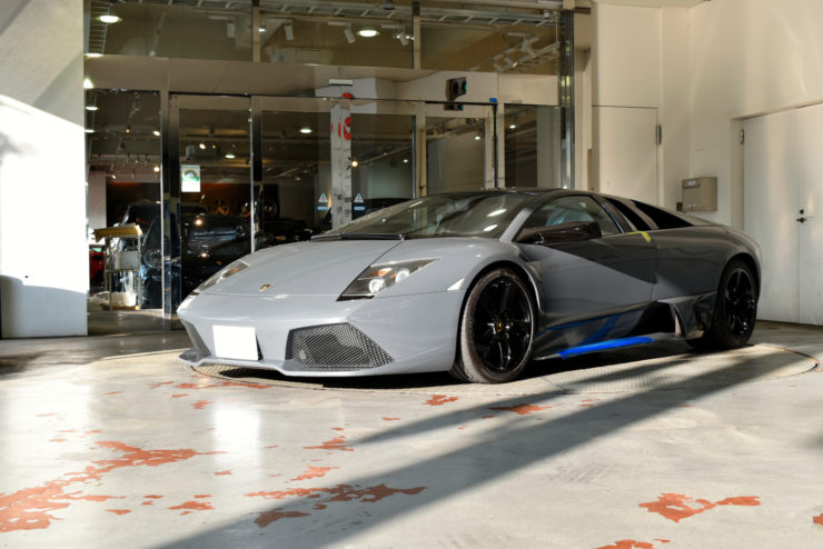 ムルシエラゴ LP640 マニュアル グリジオテレスト デジタルインナーミラー バックカメラ C-TEK