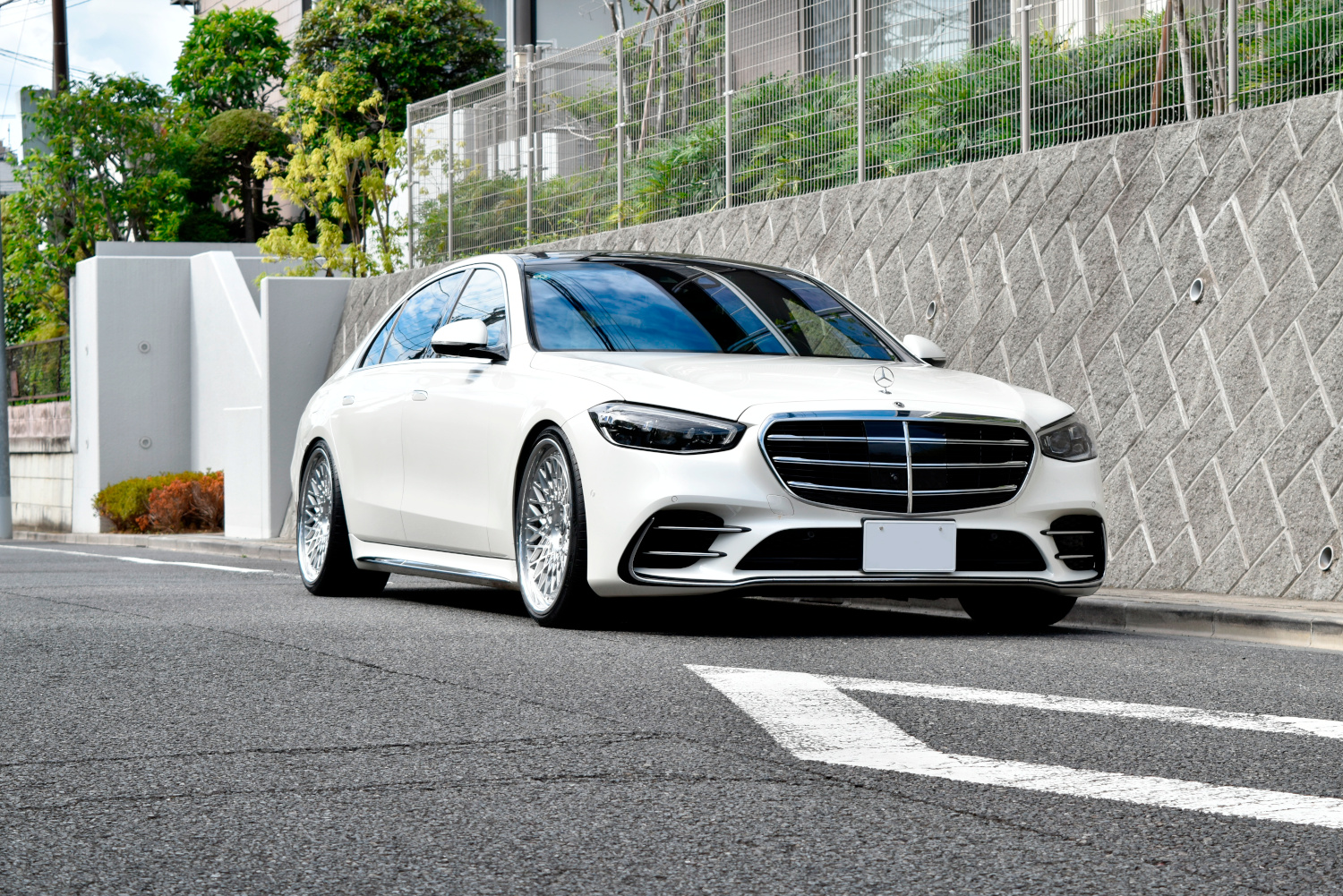 W223 カスタム　ローダウン　ホイール　22インチ　HRE S400 トランクスポイラー　VINTAGE 501 22インチ