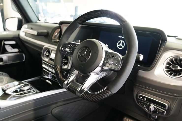 W463A　カスタム　ステアリング交換　G63ステアリング　G400d　G350d
