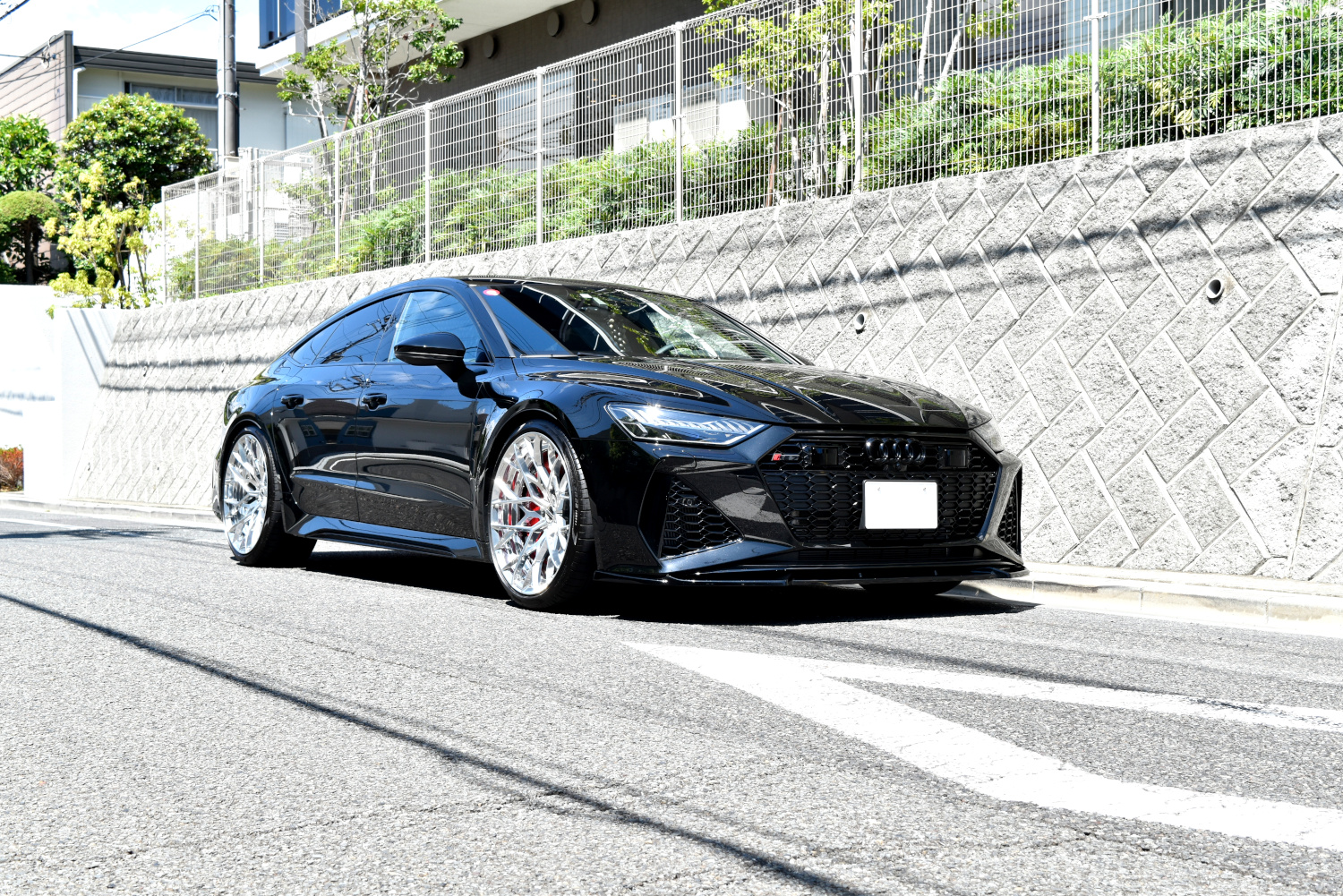 RS7 カスタム ホイール DH715 ポリッシュ 10.5J ローダウン FORGED MVFORGED MAXTON