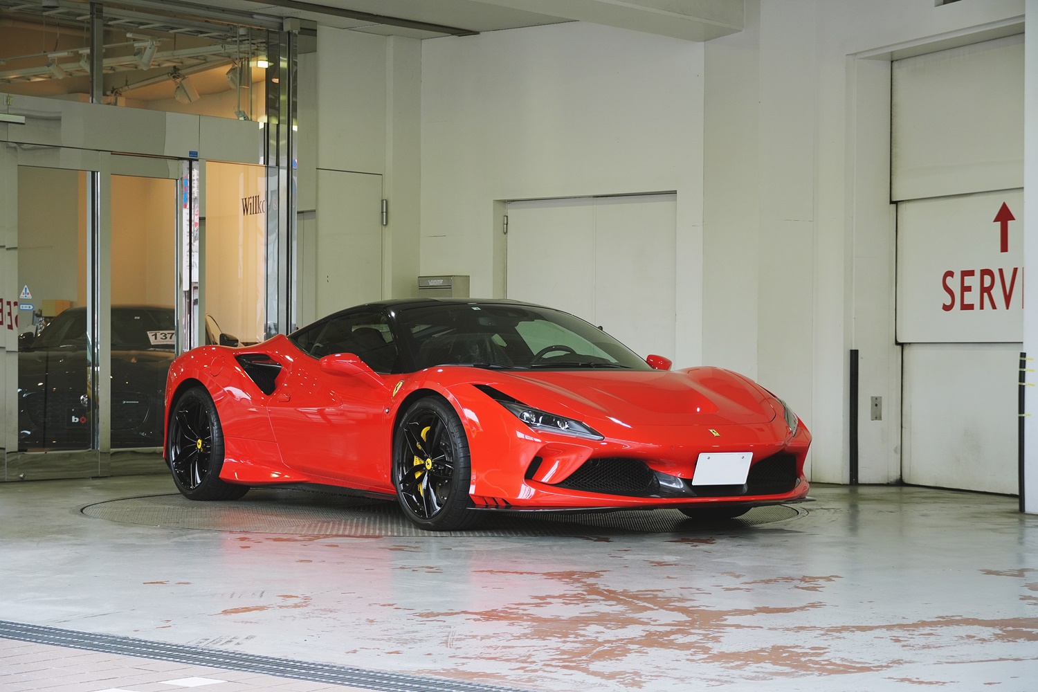 Ferrari F8 ローダウン 純正車高調 スペーサー カスタム