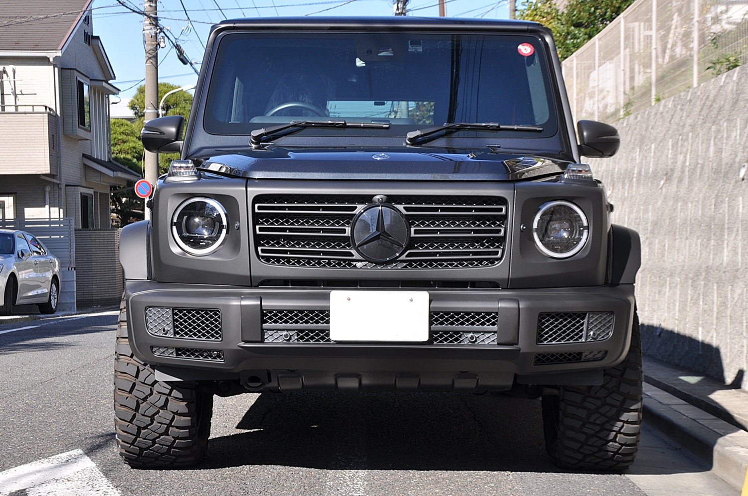 W463A　G350d　G400d　ラッピング　ブラックアウト　カスタム