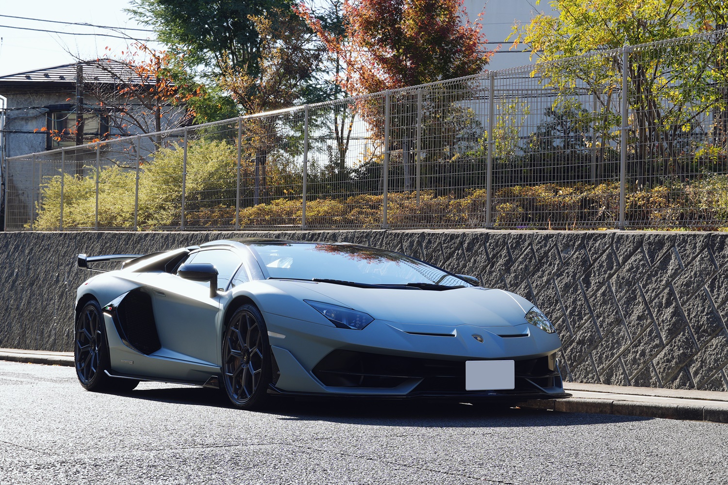 ランボルギーニ　アヴェンタドール　ラッピング　フルラッピング　カスタム　色替え　オールペン