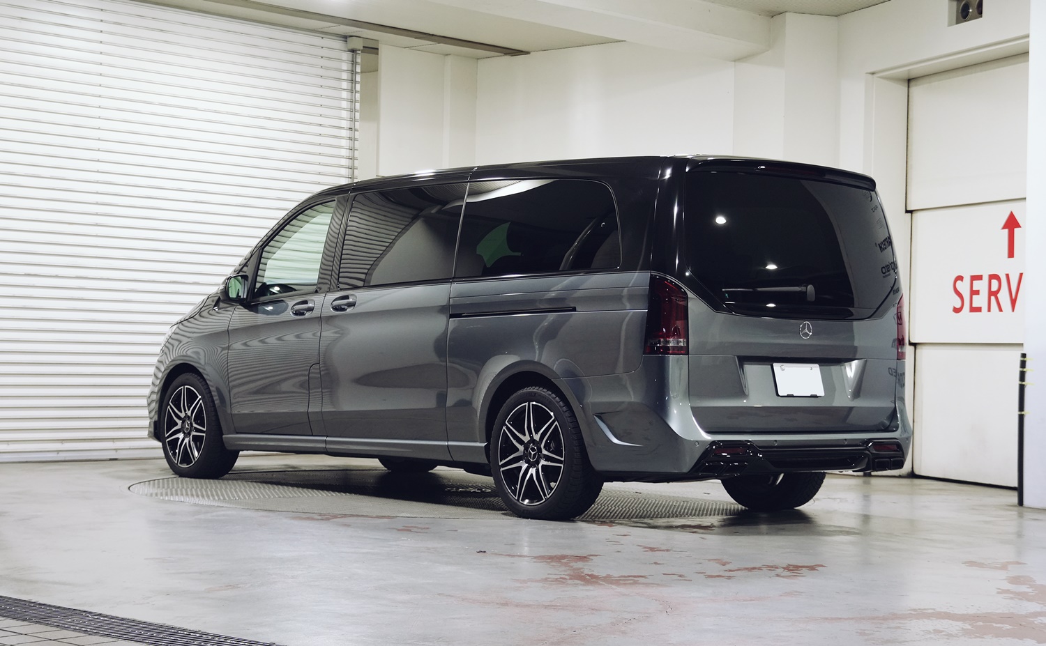W447 Vクラス V220d カスタム エアロ BRABUS フロントリップ LARTE リアバンパー ラッピング
