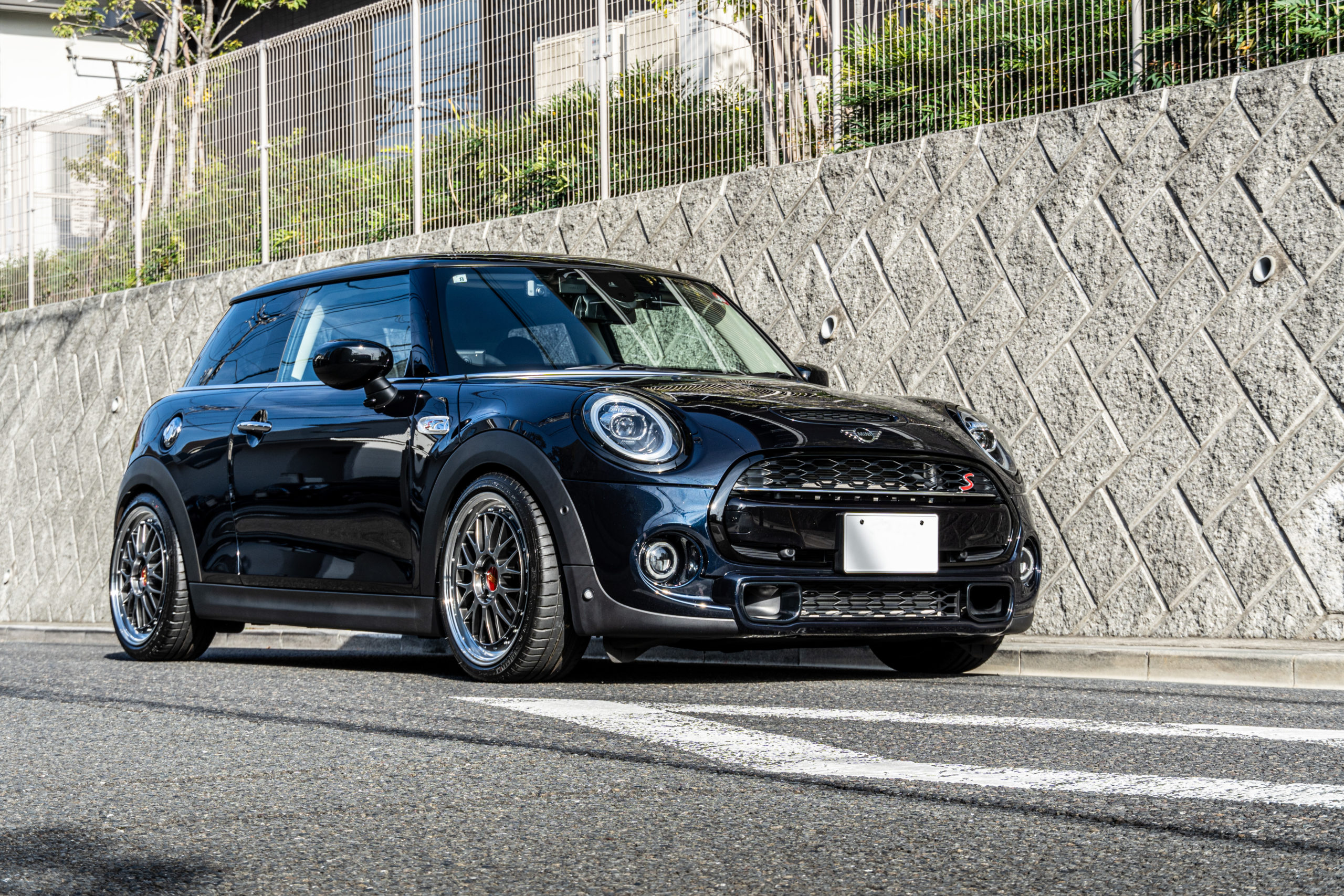 ミニ ホイール BBS LM ミシュラン クーパーS 車高調 KW STREETCONFORT ローダウン カスタム