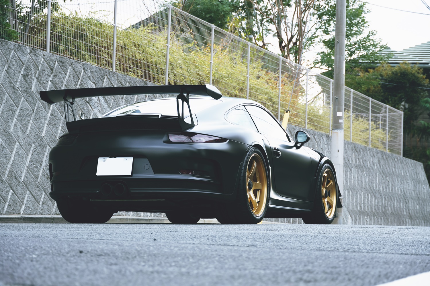 PORSCHE GT3RS GT3 911 ホイール カスタム アドバン YOKOHAMA bond