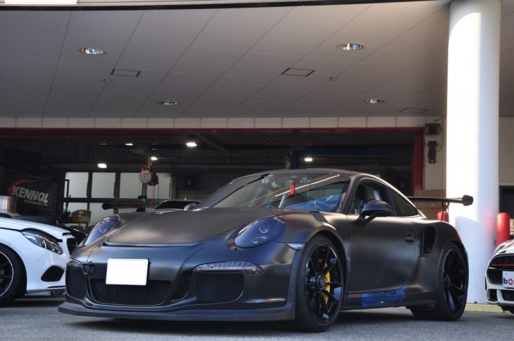 PORSCHE GT3RS カスタム ラッピング 色替え