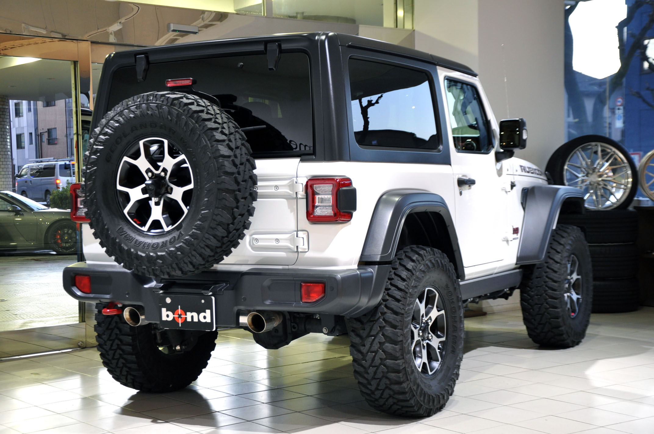 JEEP WRANGLER RUBICON MAGNAFLOW JAOS BILSTEIN ジープ ラングラー ルビコン カスタム リフトアップ bond ボンド 東京