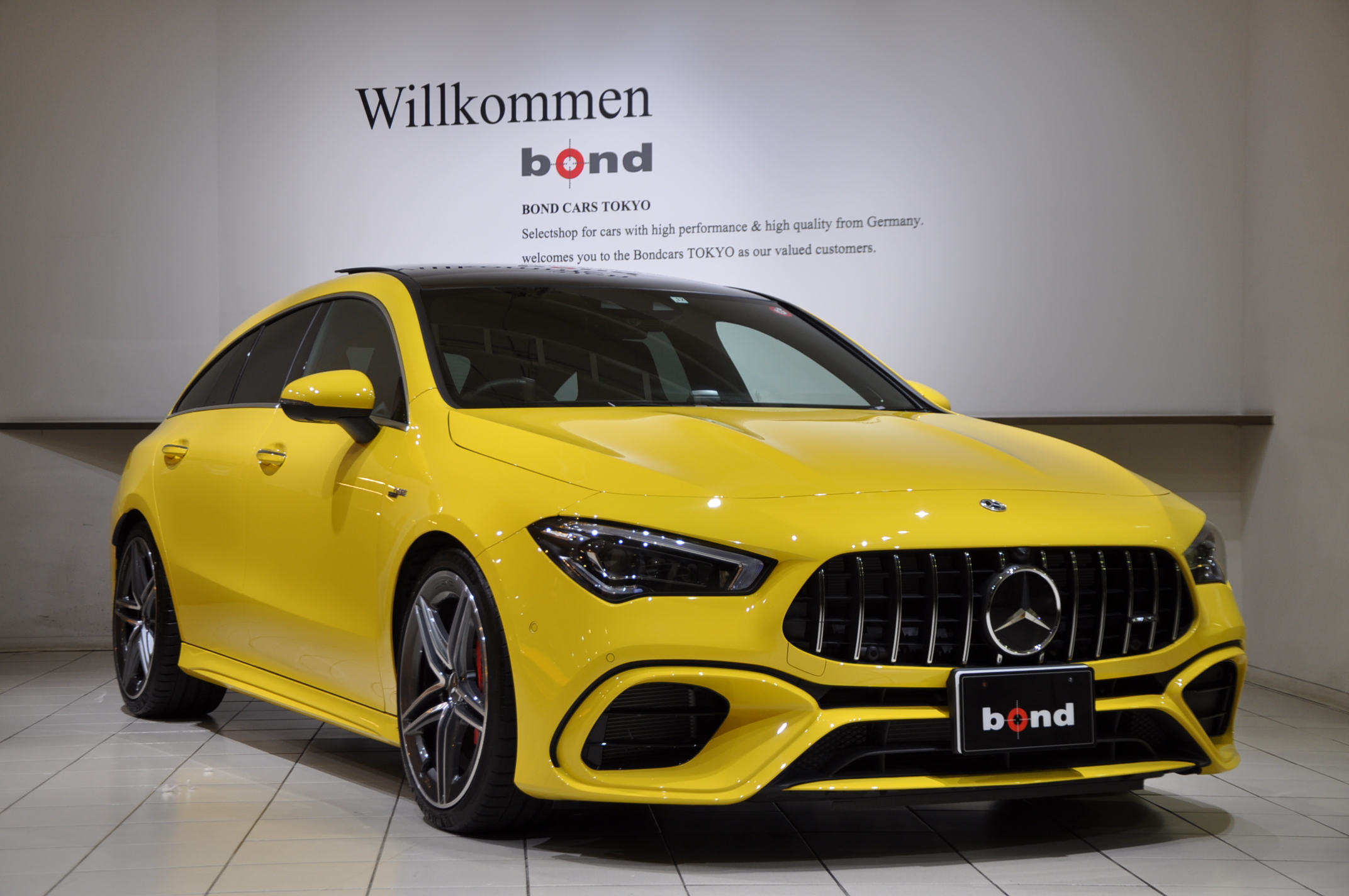 MercedesAMG CLA シューティングブレーク ベンツ Ferrari フェラーリ 488GTB bond ボンド 東京 輸入車 販売 買取 新入庫