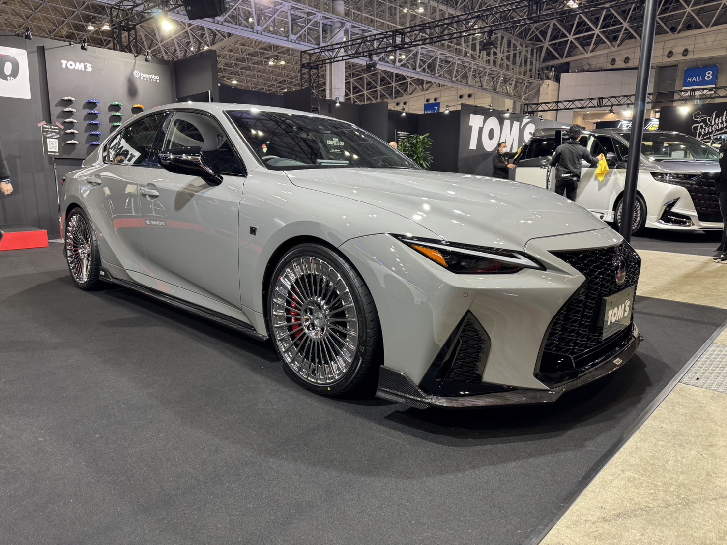 オートサロン ボンドブース ポルシェ フェラーリ レンジローバー AMG GT MV ANARKY マクラーレン LM レクサス