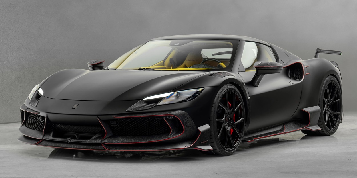 MANOSRY エアロ カーボンパーツ bond ボンド東京 フェラーリ 296 カスタム