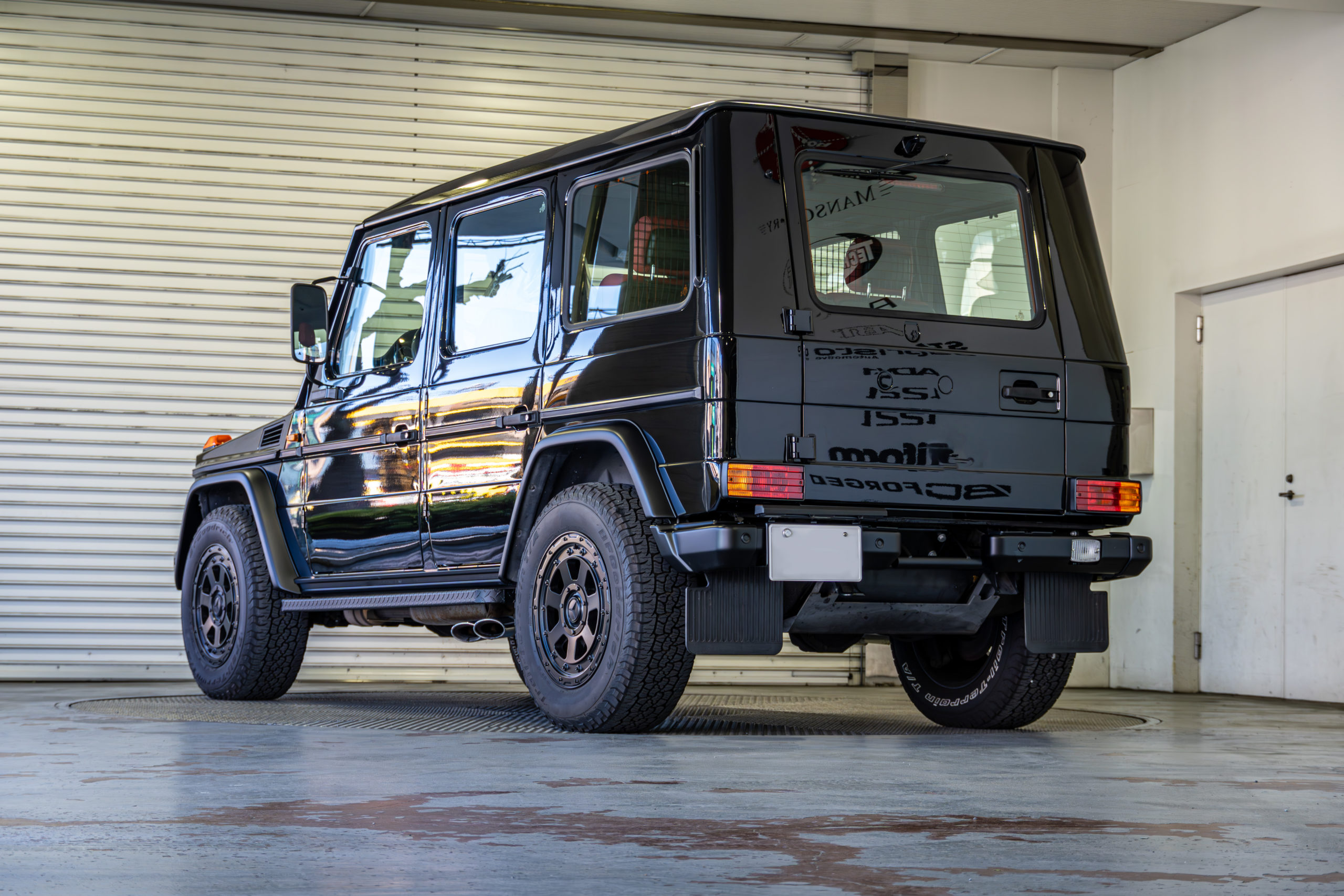W460仕様 G550 スチールバンパー ナローフェンダー クリアガラス ミラー交換