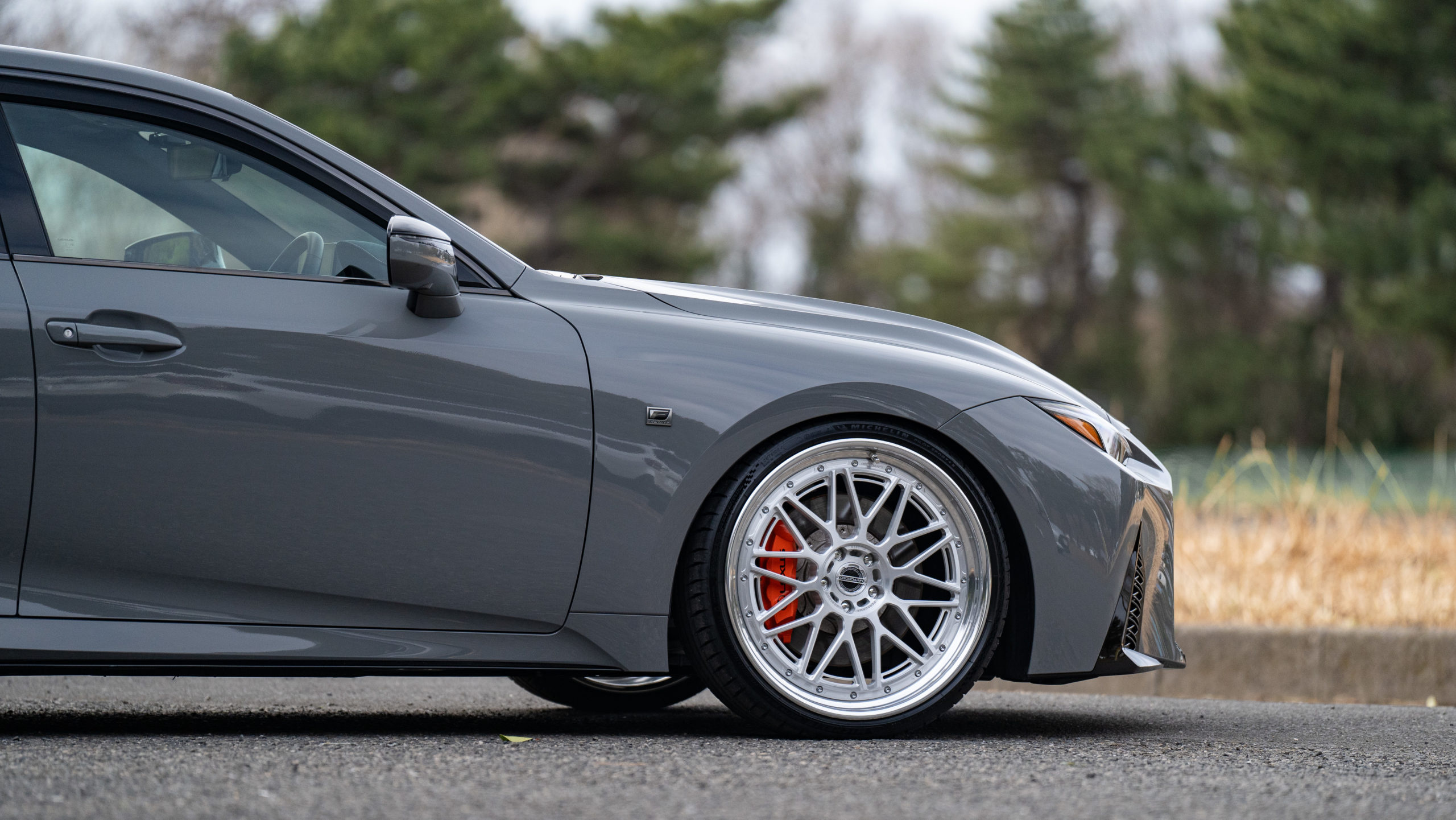 IS500 カスタム　ローダウン　ホイール　マフラー　MV FORGED RSR 21インチ　MV10R