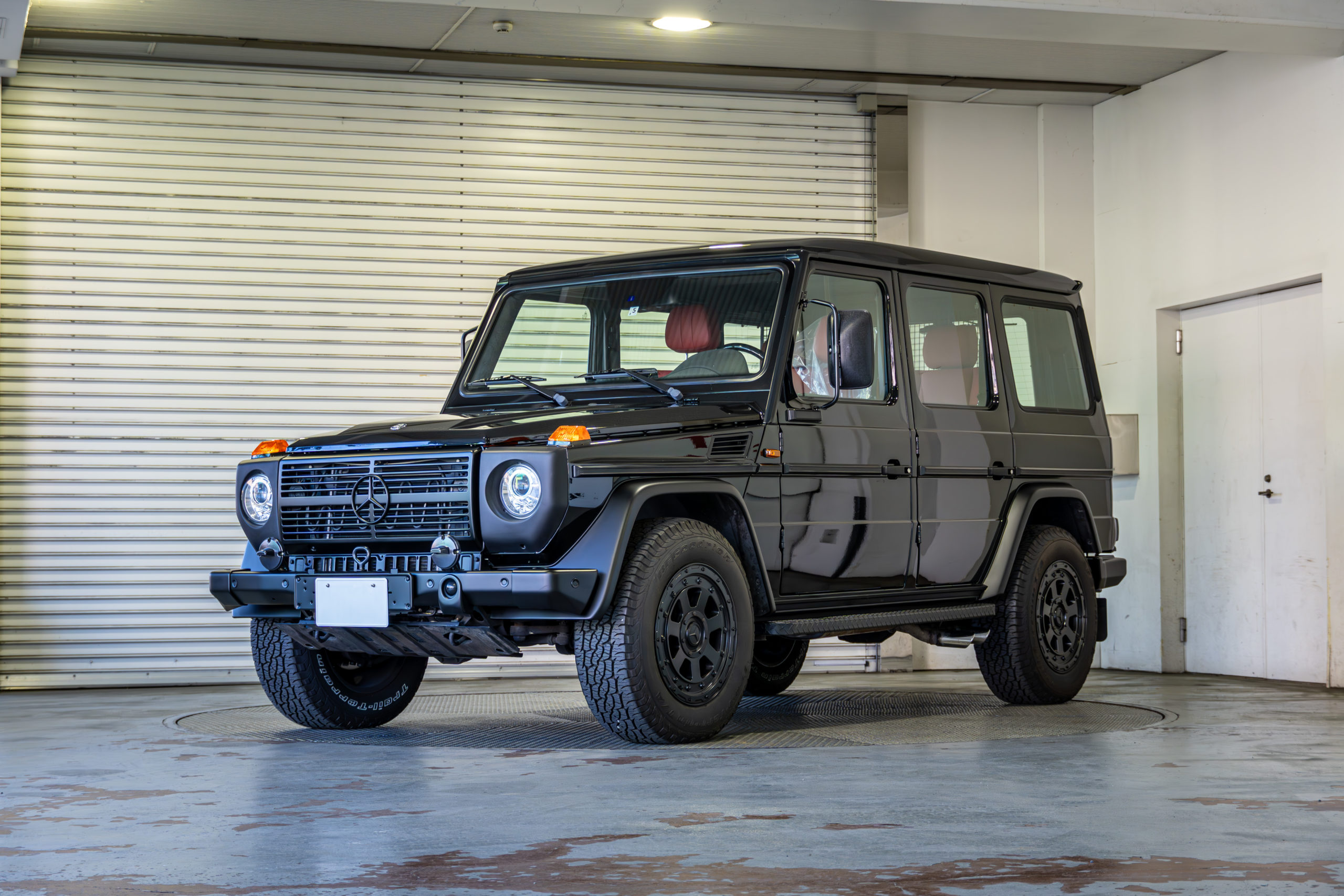 W460仕様 G550 スチールバンパー ナローフェンダー クリアガラス ミラー交換