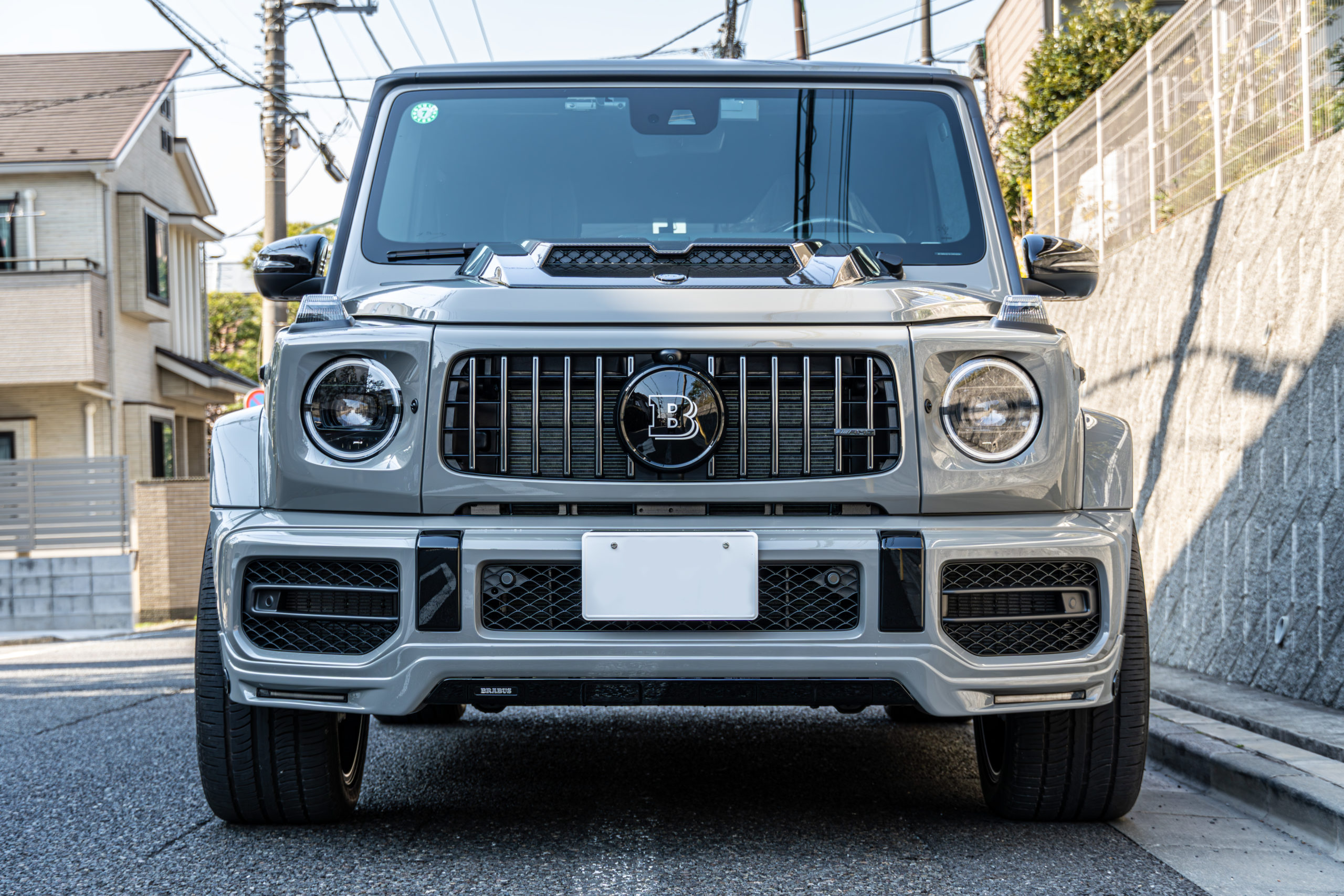 G63 ブラバス　BRABUS スポイラー　ボンネット　クラシックグレー　