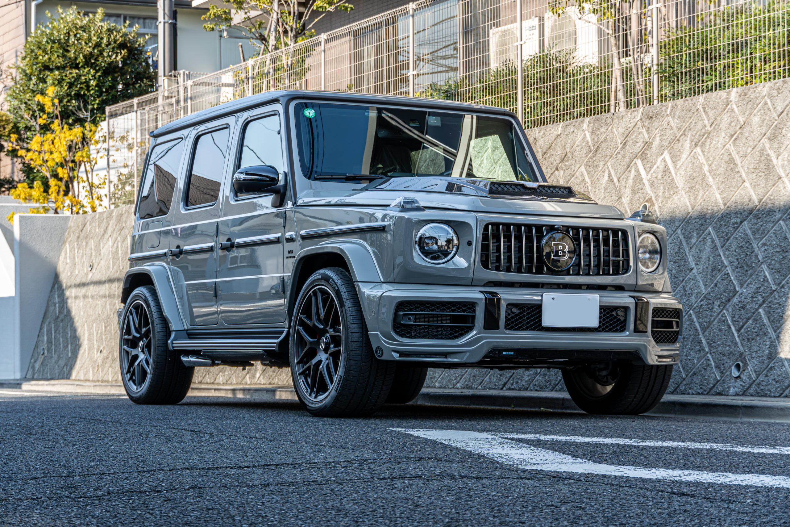 G63 ブラバス　BRABUS スポイラー　ボンネット　クラシックグレー　
