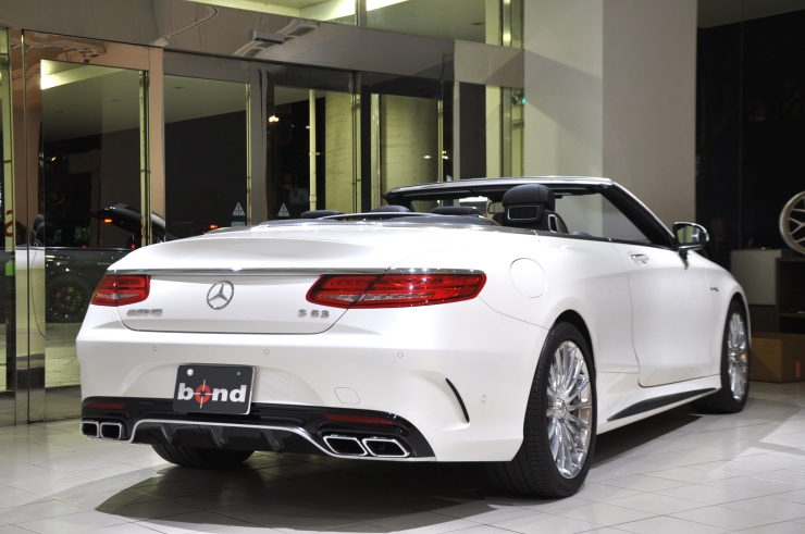 Mercedes AMG S63 cabriolet S65 輸入車 販売 買取 bond ボンド 東京 カスタム ドレスアップ
