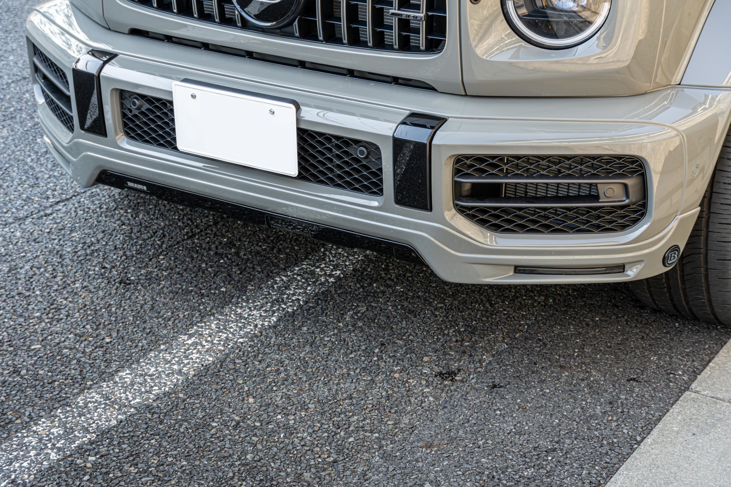 G63 ブラバス　BRABUS スポイラー　ボンネット　クラシックグレー　