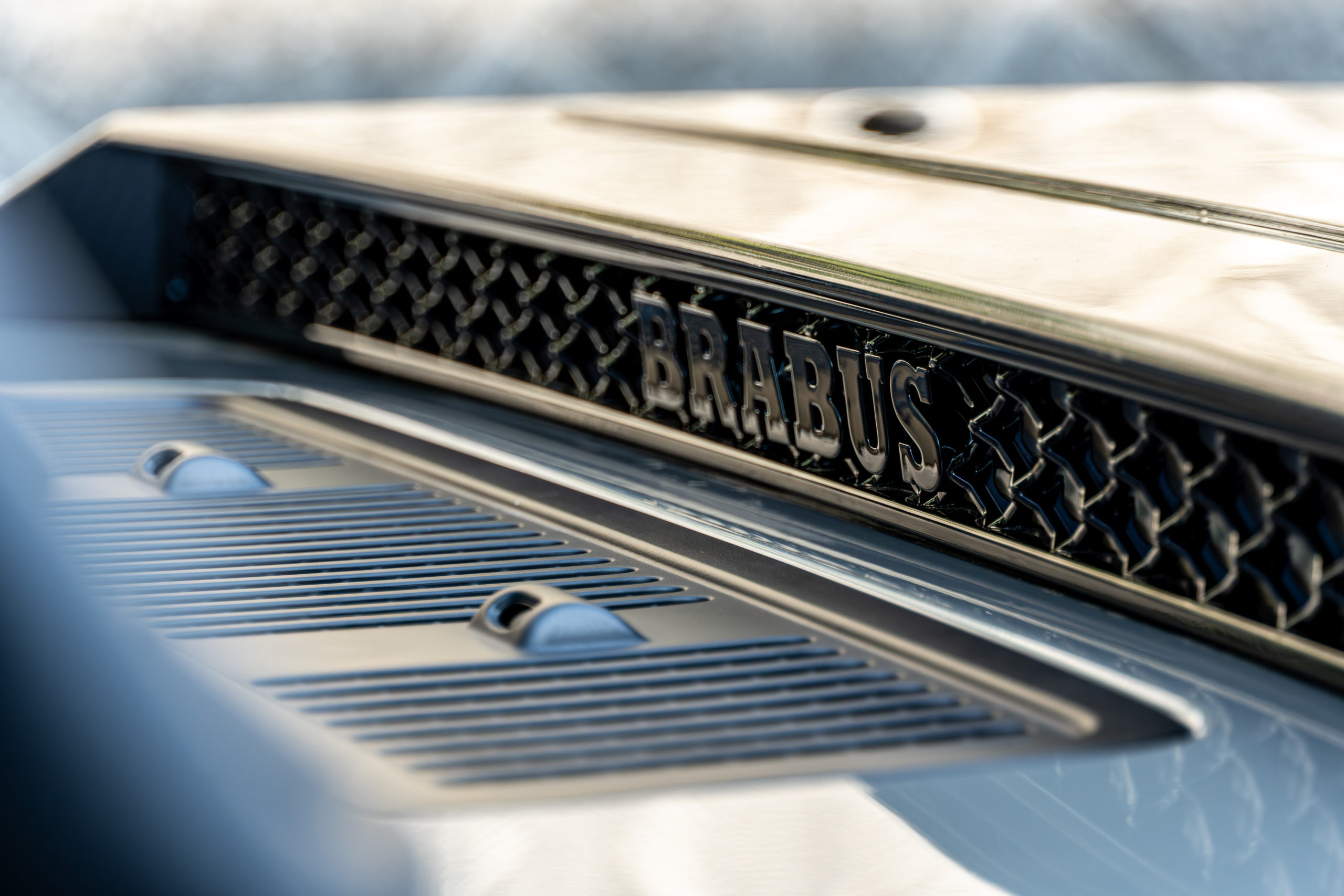 G63 ブラバス　BRABUS スポイラー　ボンネット　クラシックグレー　
