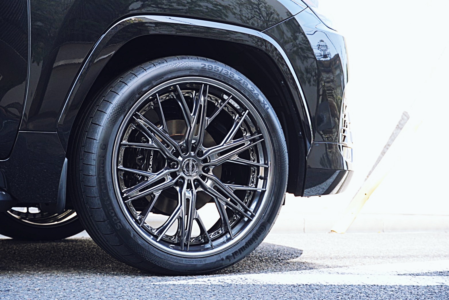 LEXUS　LX600　カスタム　ホイール　24インチ　アメ鍛　MV FORGED