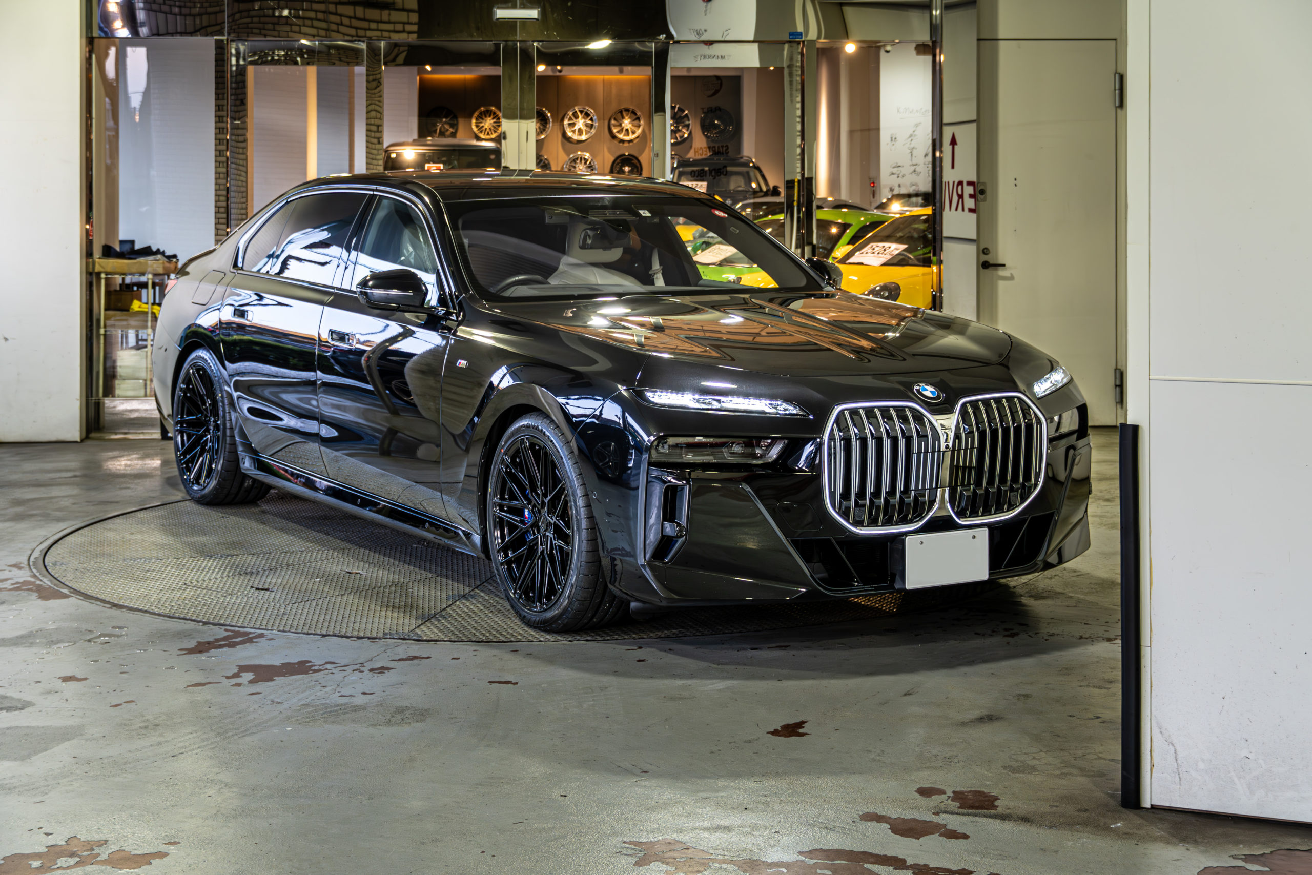 G70 カスタム　7ｼﾘｰｽﾞ　ローダウン　ホイール　BC FORGED EH186