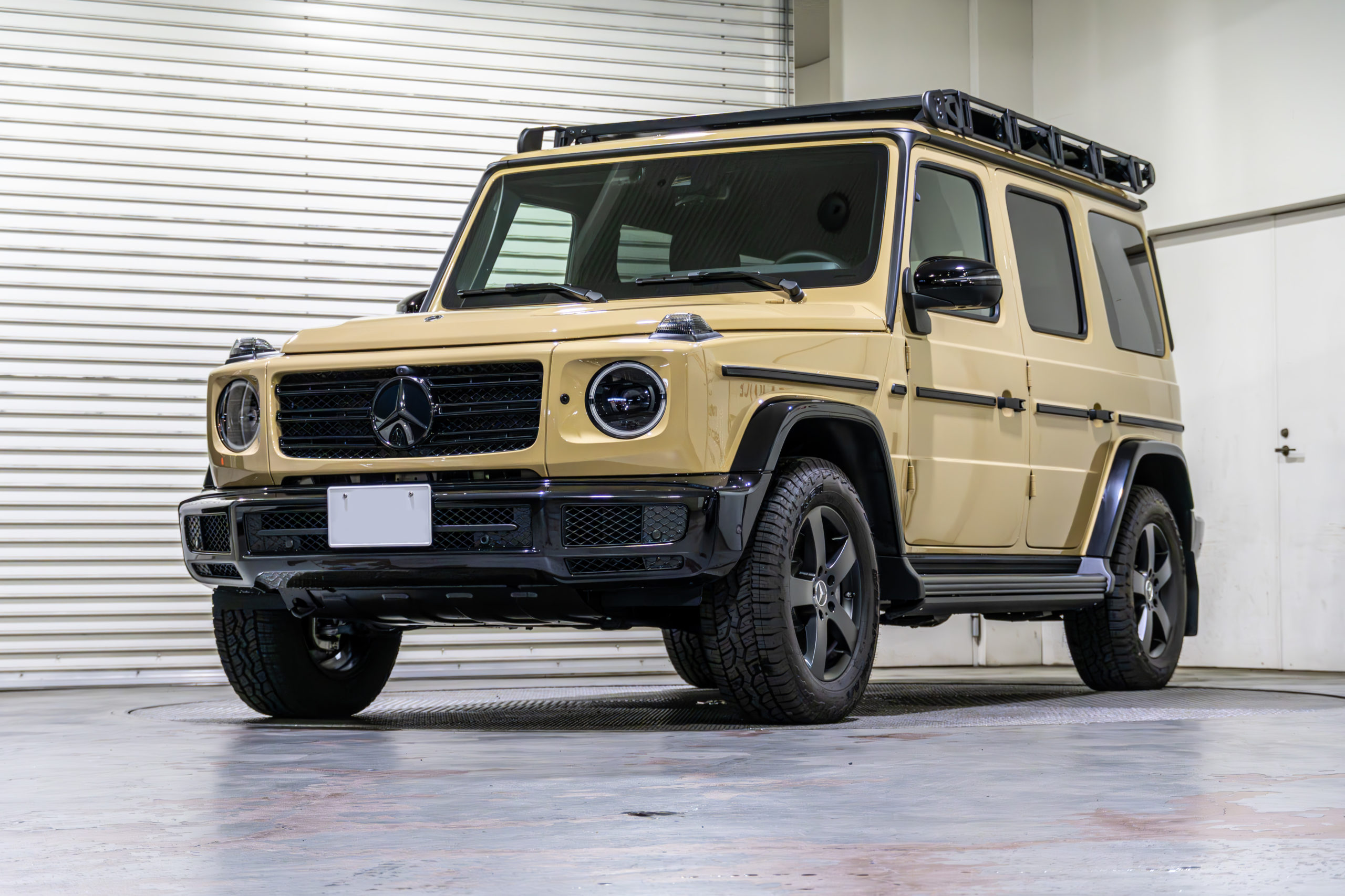 G400 プロフェッショナル　電動ステップ　純正ステップ　IID ランニングボード　ベージュ　限定車