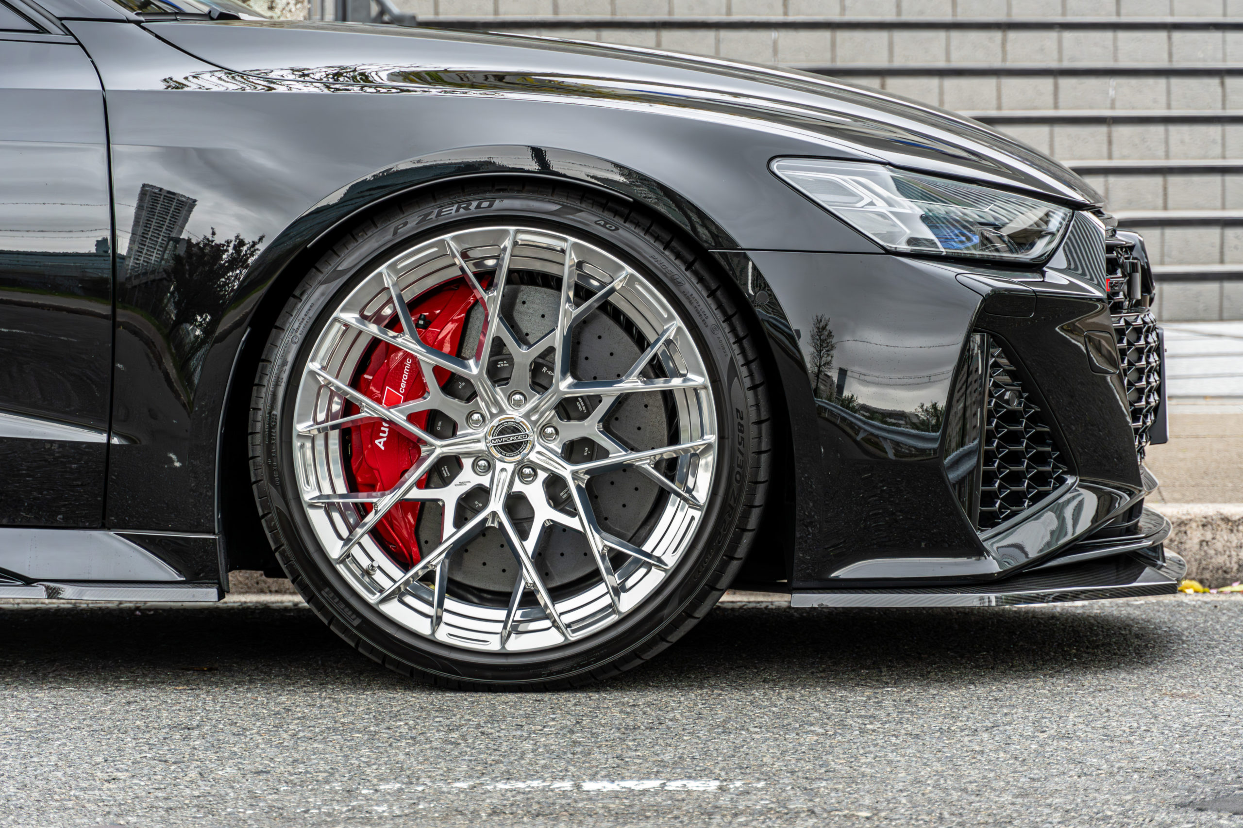 RS7 MVフォージド アーバンオートモティブ エアロ カーボンパーツ カスタム ローダウン 22インチ