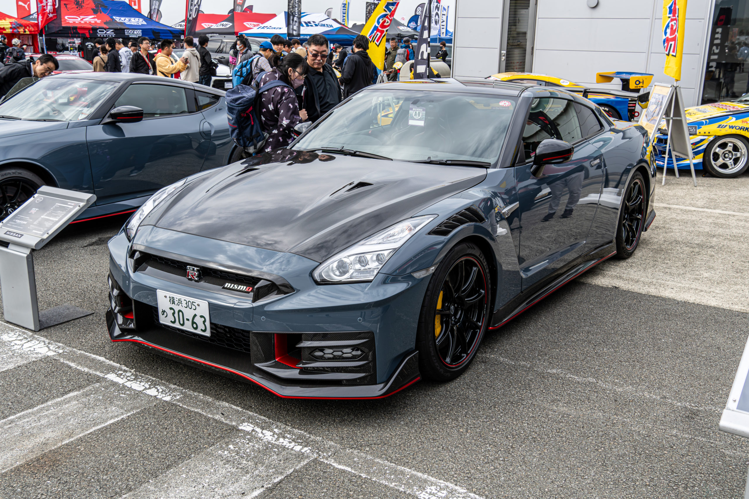 R35 GTR NISMO カスタム　フルラッピング　INOZETEK タングステングレー　1886 FORGED 21インチ　ロベルタ　