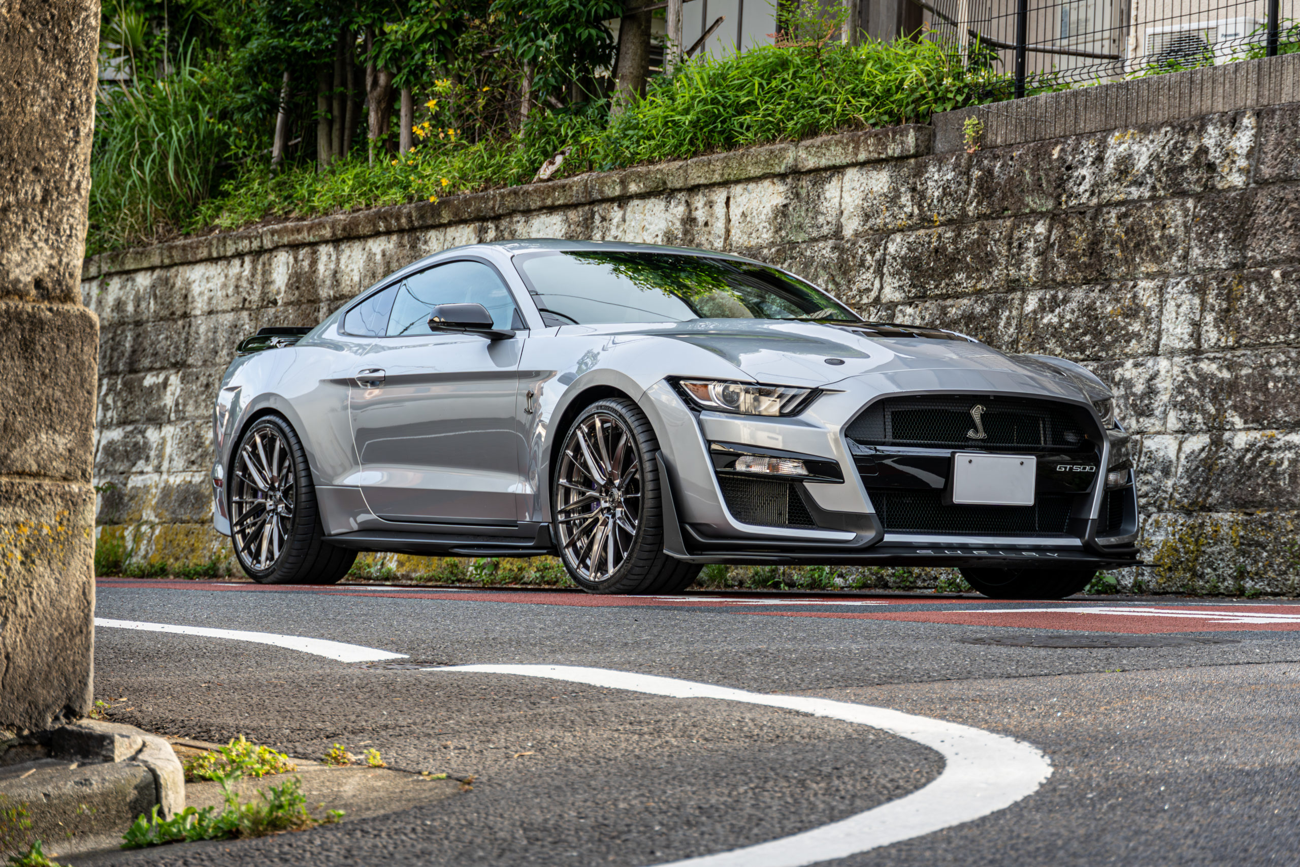 シェルビー GT500 AL13 DB017 ポリッシュドガンメタル　キャリパーペイント 