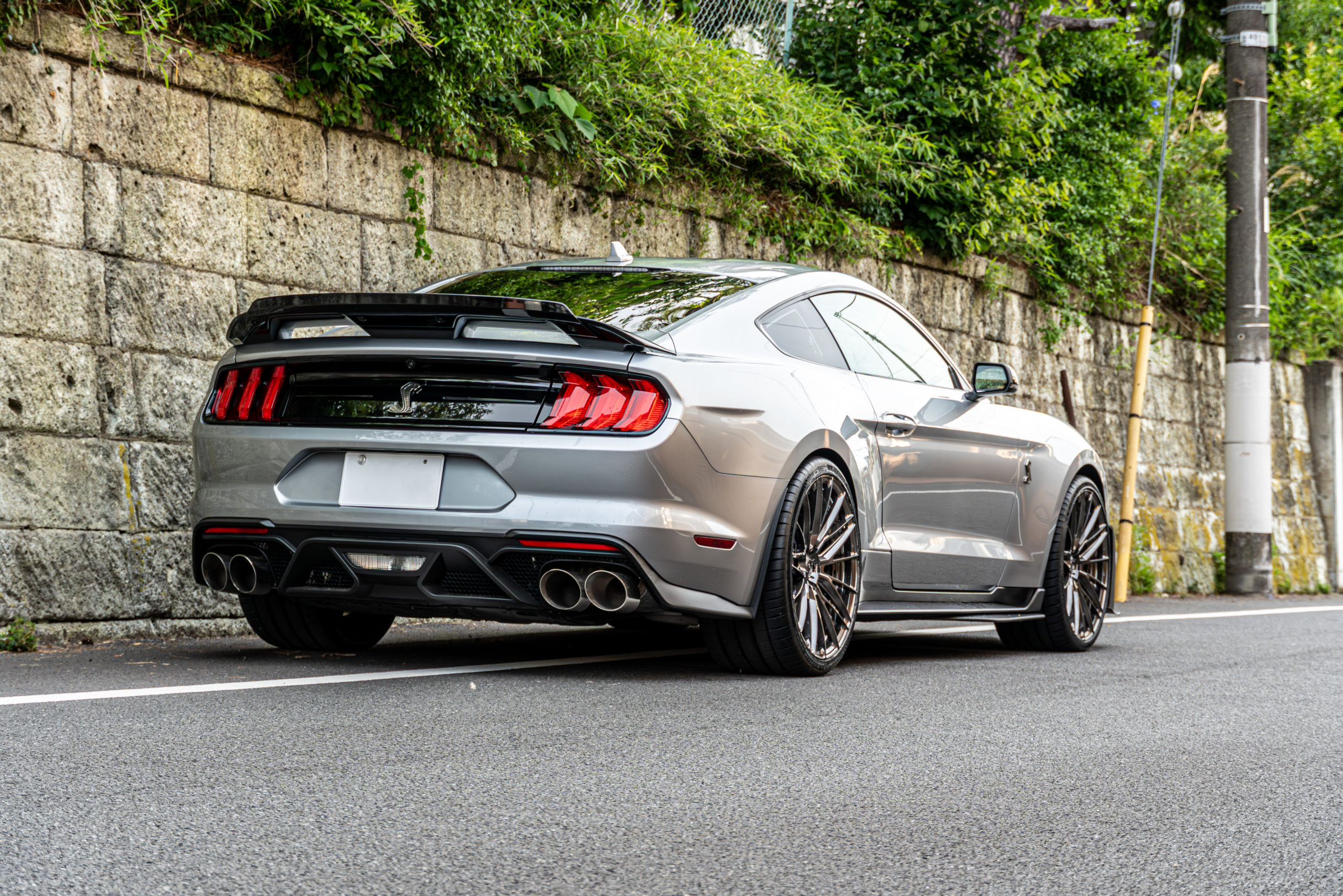 シェルビー GT500 AL13 DB017 ポリッシュドガンメタル　キャリパーペイント 