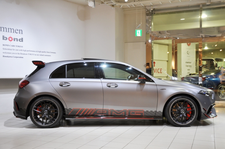 Mercedes AMG A45S 限定車 輸入車 販売 買取 bond ボンド 東京 カスタム ドレスアップ