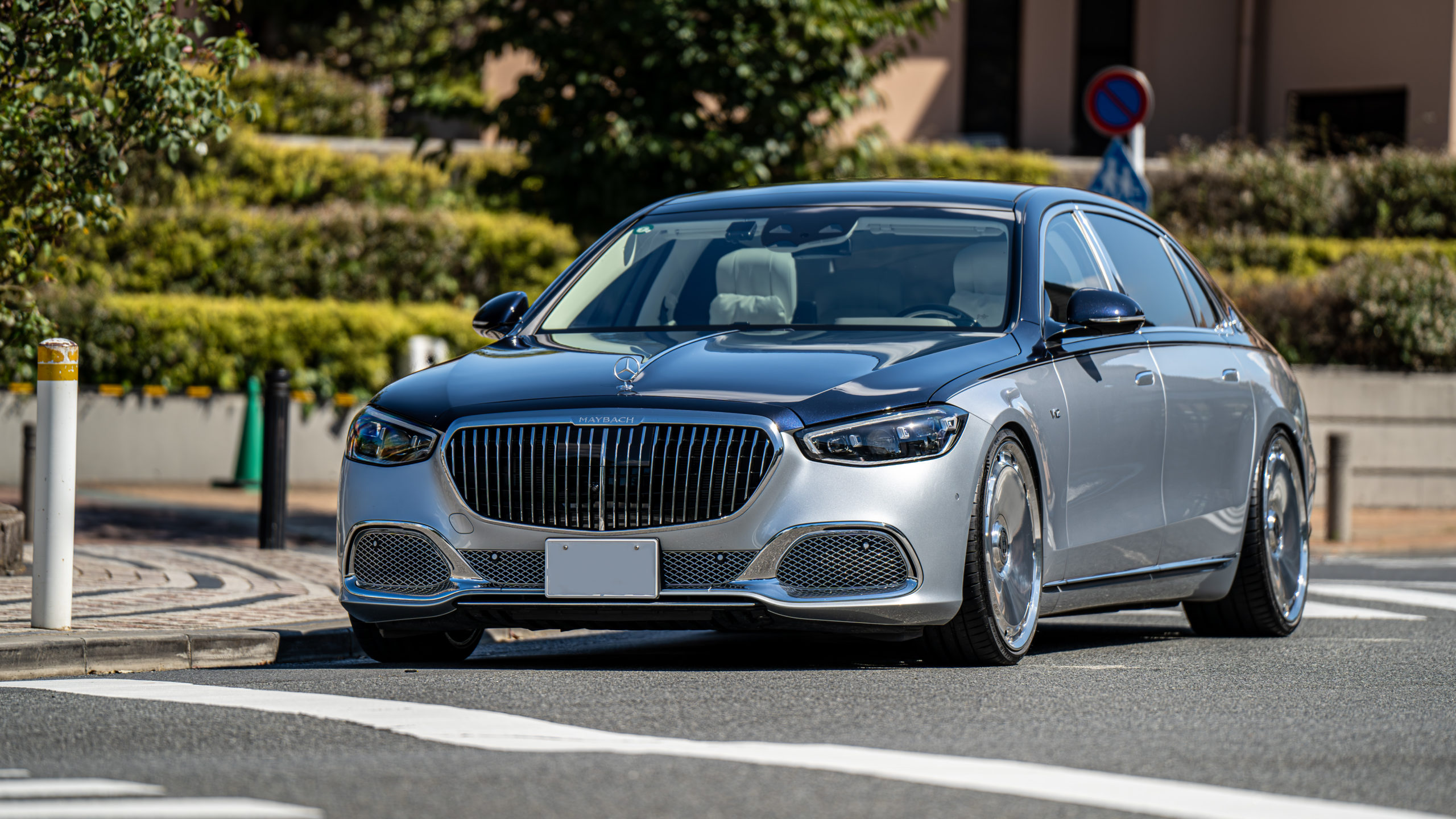 マイバッハ　S680 EDITON L108M RO-DAUNNN100 カスタム　ローダウン　HRE 22インチ 　L108 ミシュラン