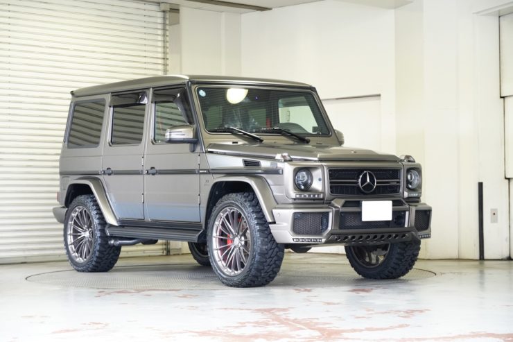 W463 G63 G350 カスタム タイヤ ゴツゴツタイヤ ホイール HRE リフトアップ