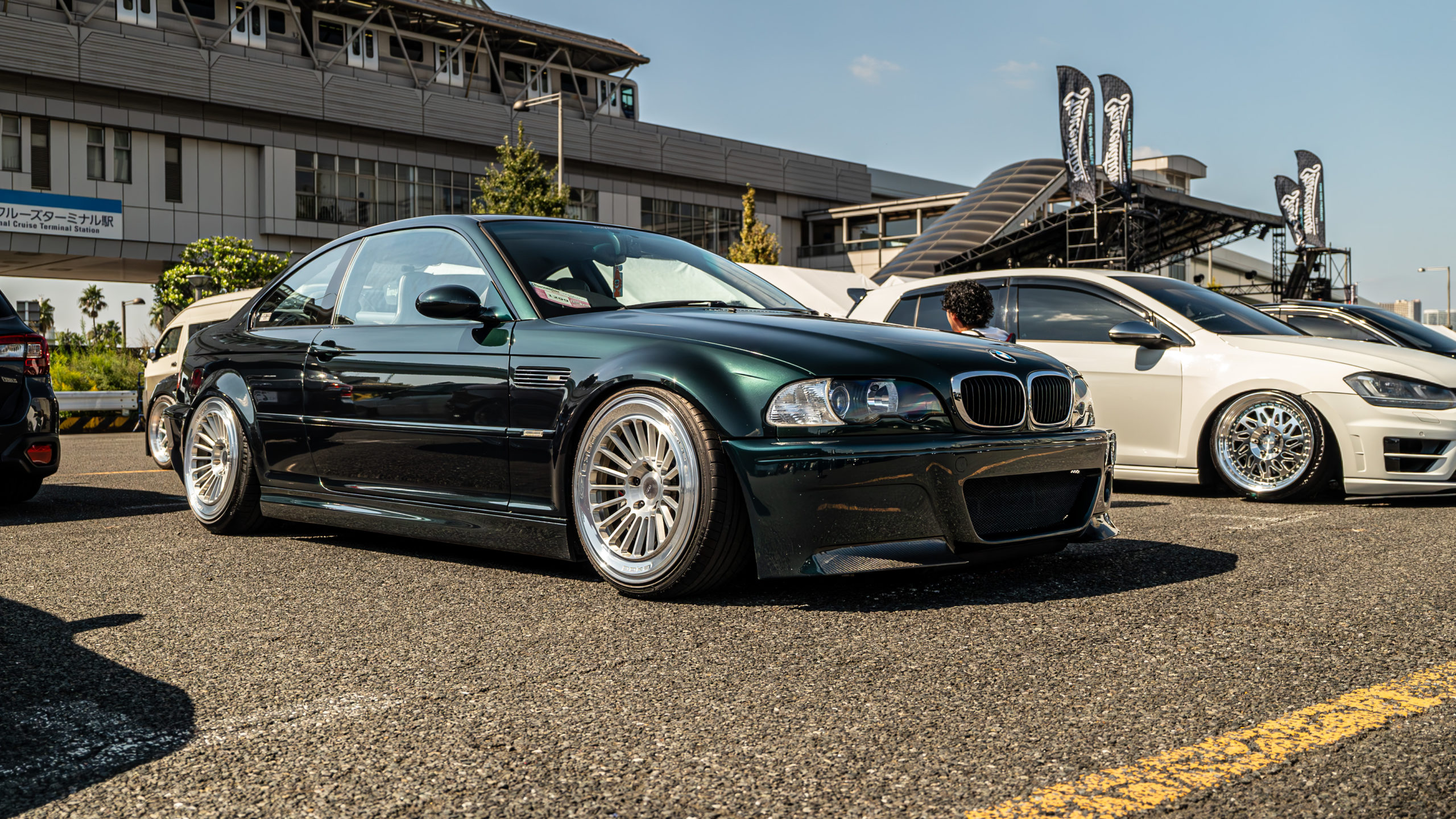 スタンスネーション 2024 dAY1 bond ボンド　ラッピング inozetek R35 GTR NISMO HRE AL13 ALPINA ケーニッヒ　SNJ VIPｶｰ　EMITZ エアサス　スタンスガレージ