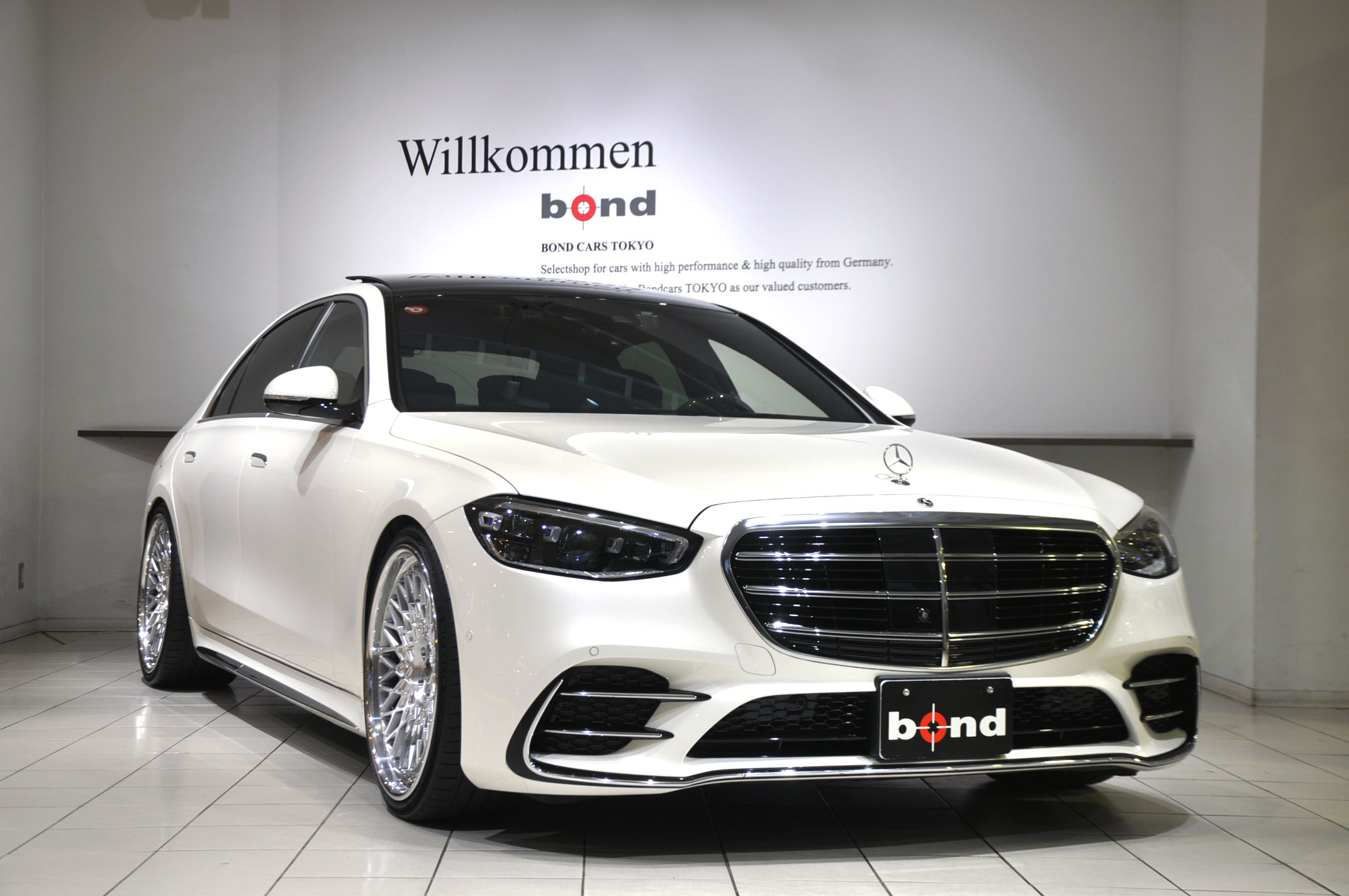 MercedesBenz Sclass S400d AMG HRE 輸入車 販売 買取 カスタム ドレスアップ bond ボンド 東京