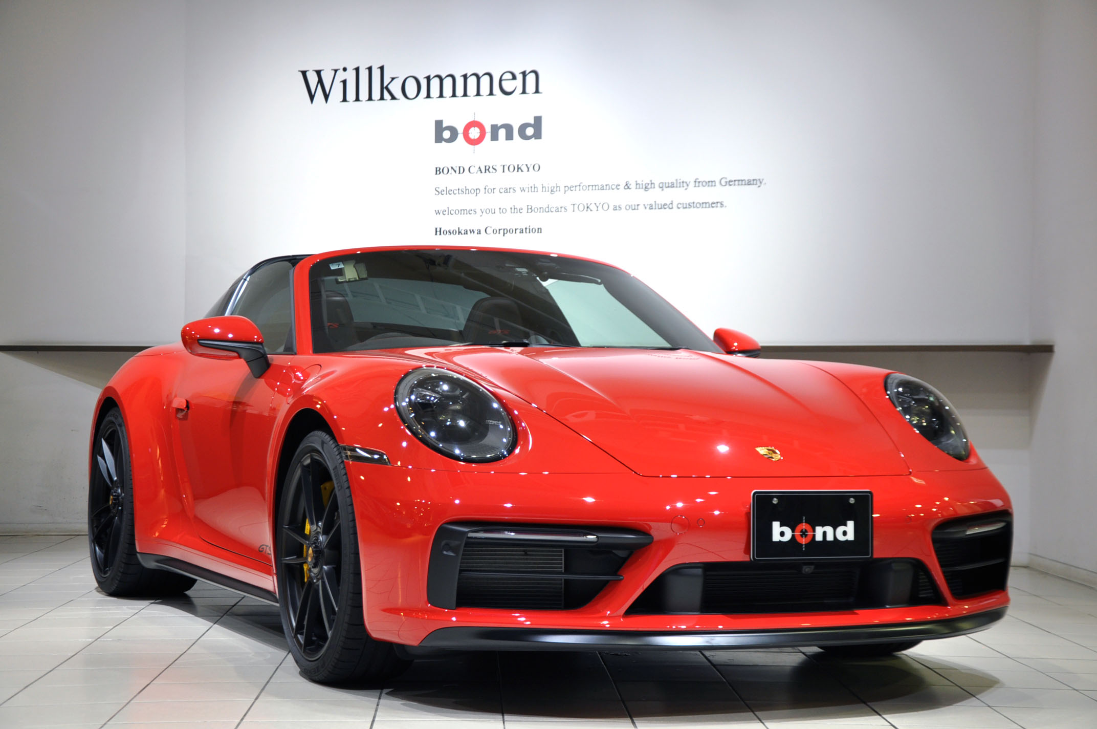 PORSCHE 911 Targa4GTS 992 ポルシェ タルガ ガーズレッド PCCB 輸入車 販売 買取 bond ボンド 東京