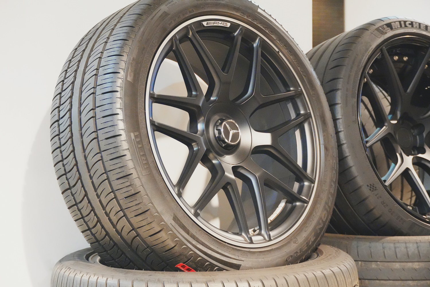 W463A 22インチ 中古 マットブラック 純正ホイール G400 G63