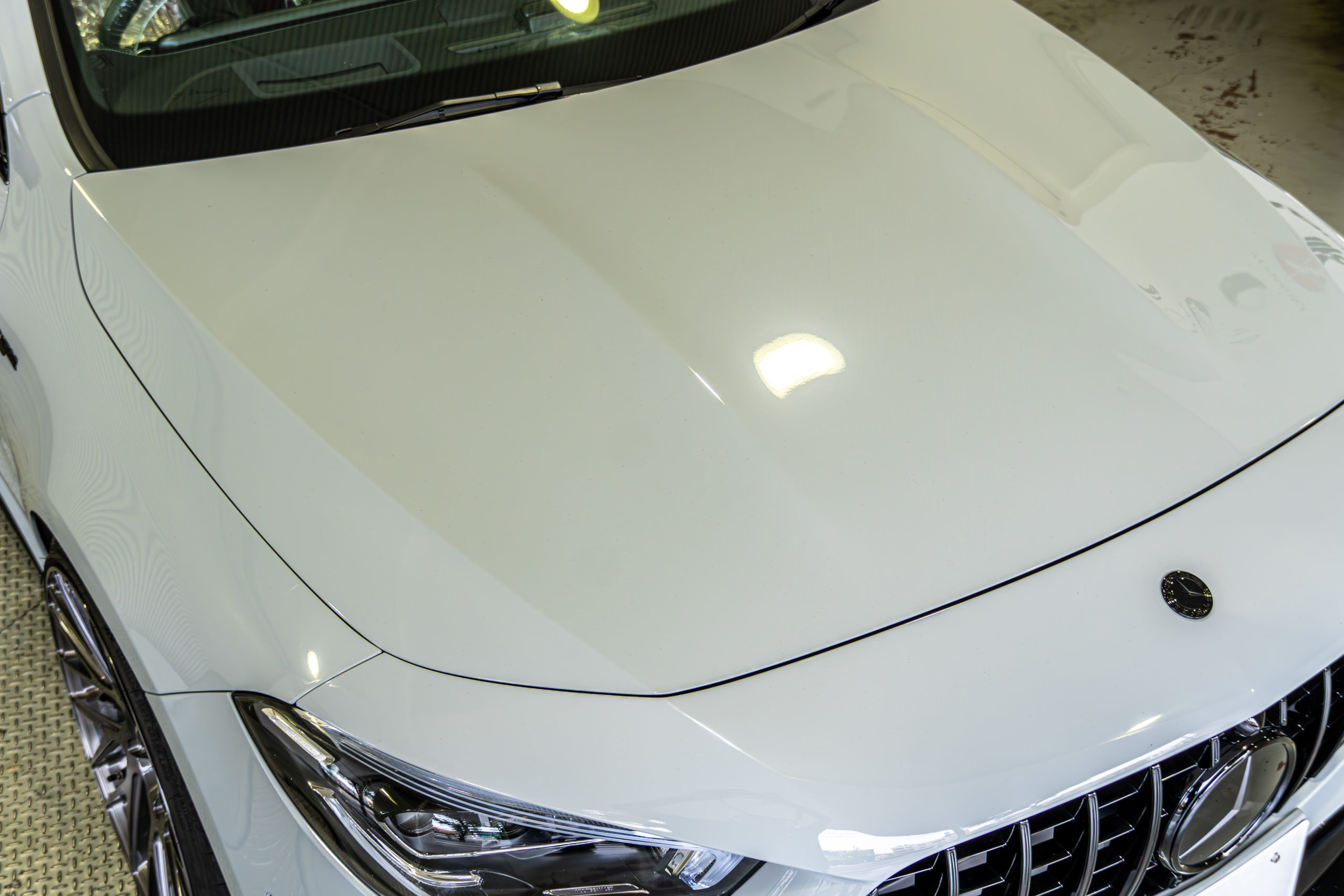CLA45 カスタム ローダウン ホイール ラッピング イノゼテック ESR KW AKRAPOVIC