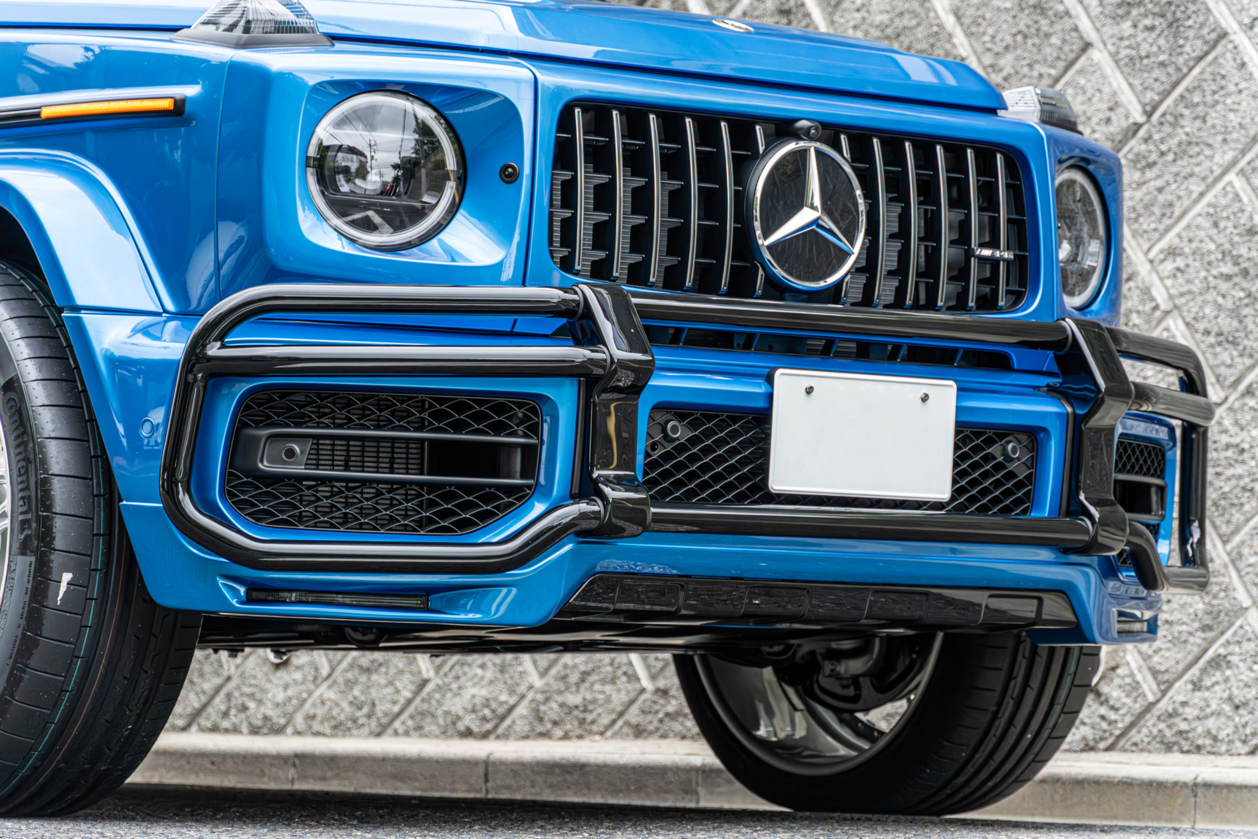 W463A G63 ローダウン　カスタム　US仕様　バンパーガード　MV FORGED 23インチ　12J BRBAUS ブラバス