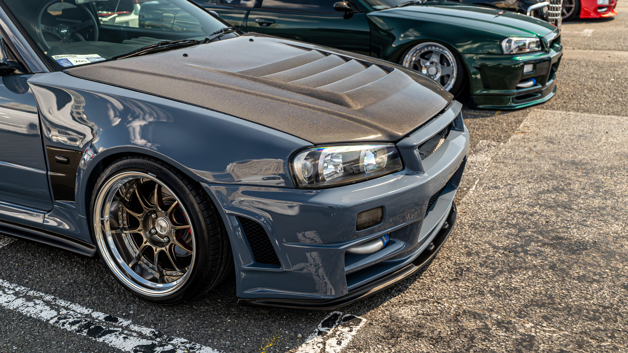 スタンスネーション 2024 dAY1 bond ボンド　ラッピング inozetek R35 GTR NISMO HRE AL13 ALPINA ケーニッヒ　SNJ VIPｶｰ　EMITZ エアサス　スタンスガレージ