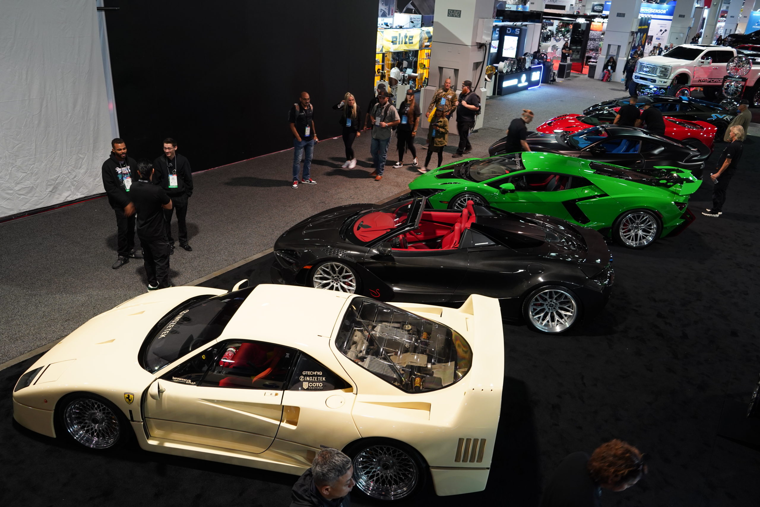 SEMA SHOW セマ 2024 フェラーリ レンジローバー ロールスロイス RYFT TOYO ニュートレイル DUKE ボンドツアー MV FORGED