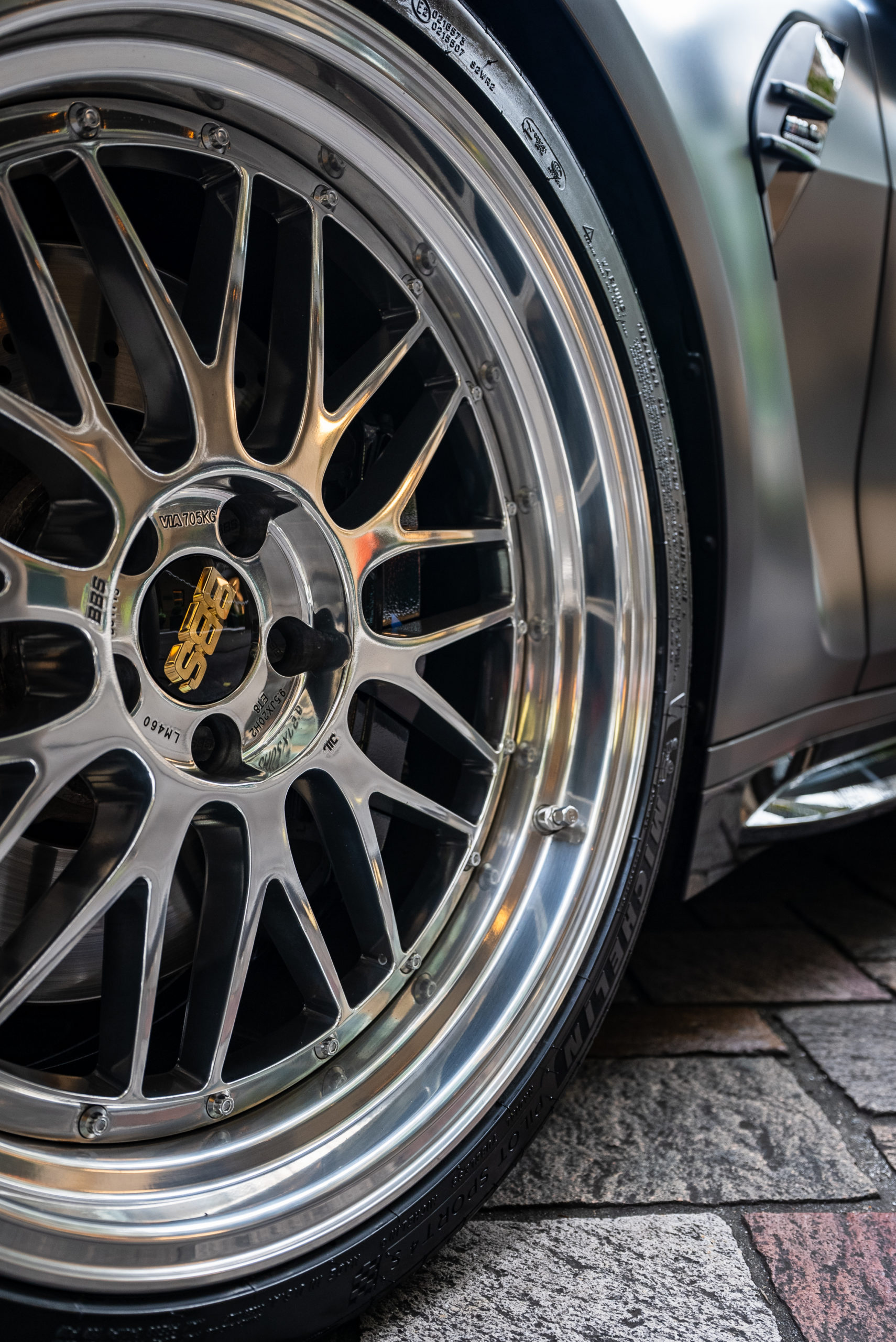BMW G82 M4 BBS LM フルポリッシュ