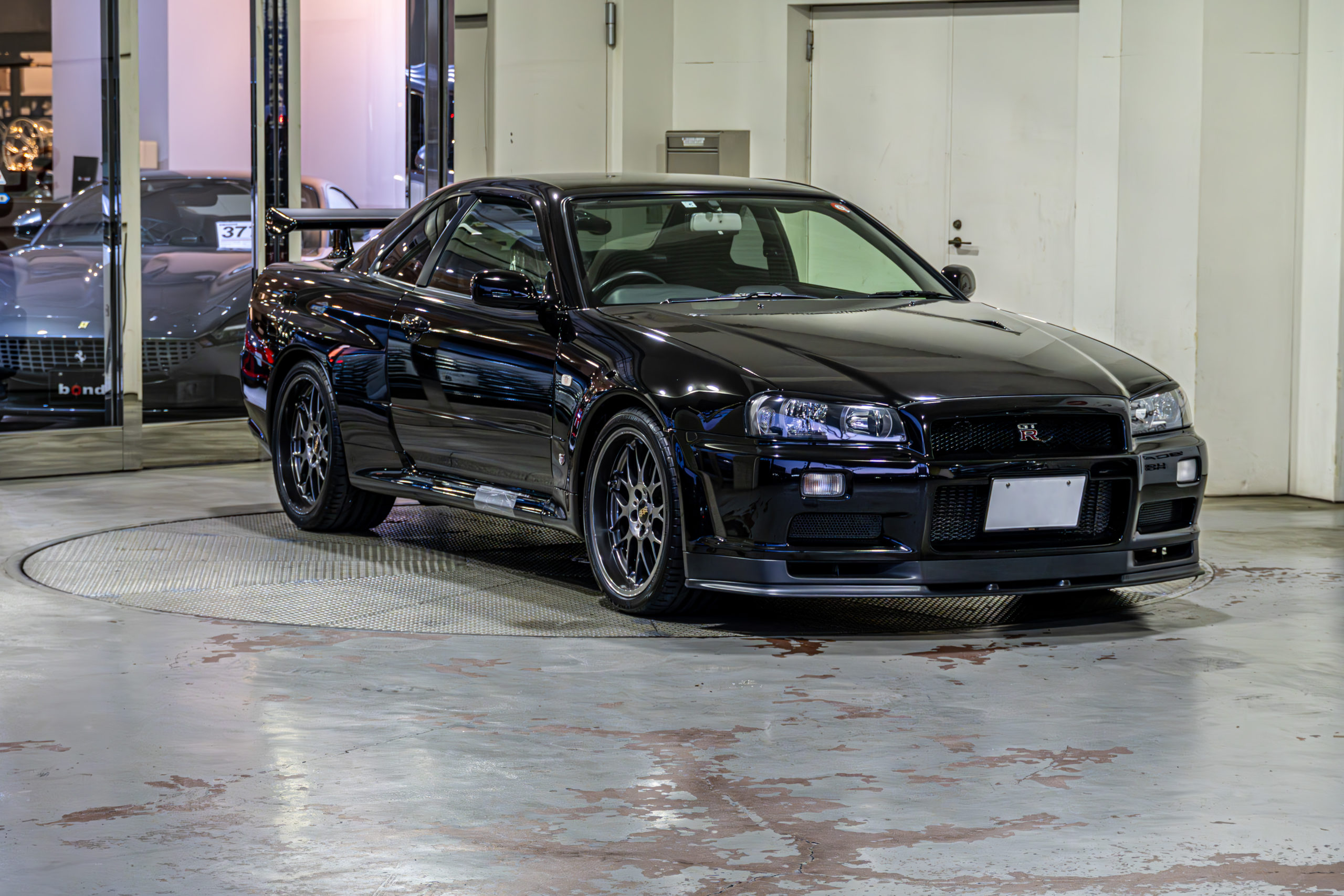 34 GTR カスタム　NISSAN BNR34 OHLINS ロベルタ　車高調　ローダウン　BBS